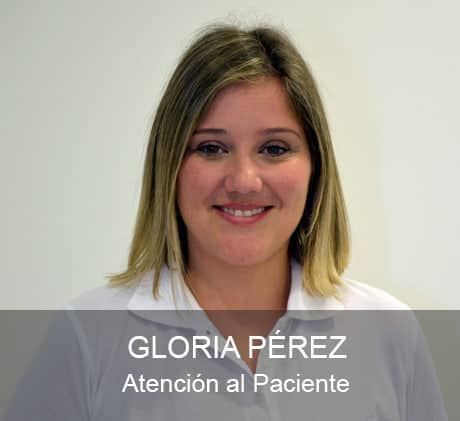 gloria perez Atención al paciente